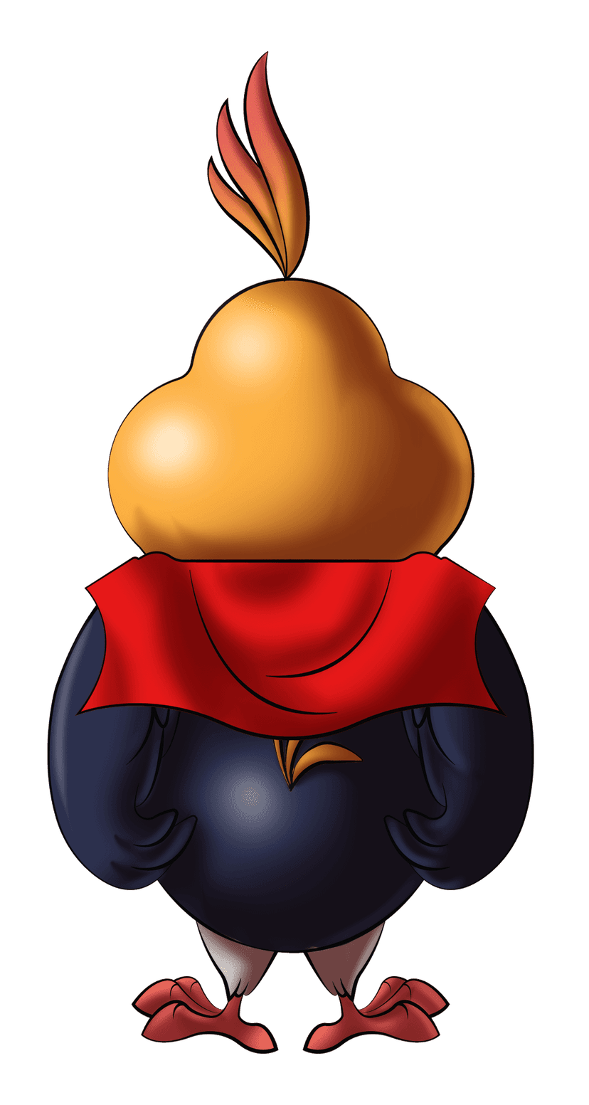 Golu mascot encouraging careful lost and found reporting