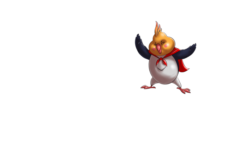 Golu mascot encouraging careful lost and found reporting